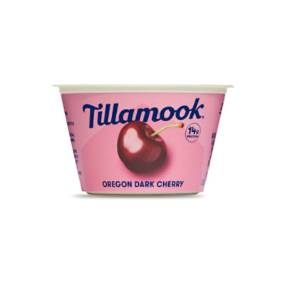 Tillamook Oregon Dark Cherry 2% Low Fat Greek Yogurt - 5.3 Oz - Albertsons