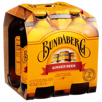 Bundaberg Ginger Beer - 4-12.7 Fl. Oz. - Safeway
