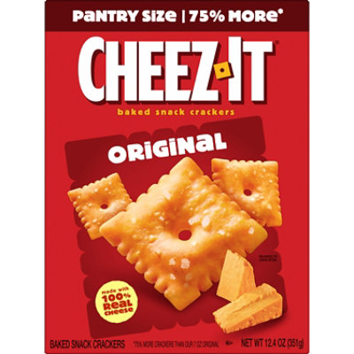 Cheez-It Cheese Crackers Baked Snack Original - 12.4 Oz - Image 8