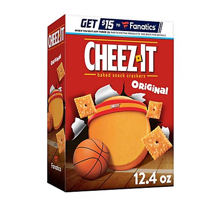 Cheez-It Cheese Crackers Baked Snack Original - 12.4 Oz - Image 2