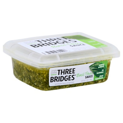 Three Bridges Pesto Sauce - 7 Oz