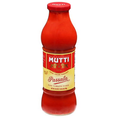 Mutti Tomato Puree Passata - 24.5 Oz