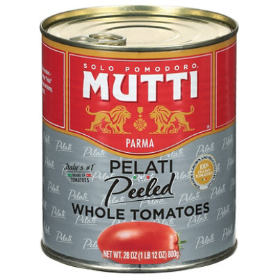Mutti Tomatoes Whole Peeled - 28 Oz