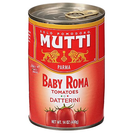 Mutti Tomatoes Baby Roma - 14 Oz - Image 1