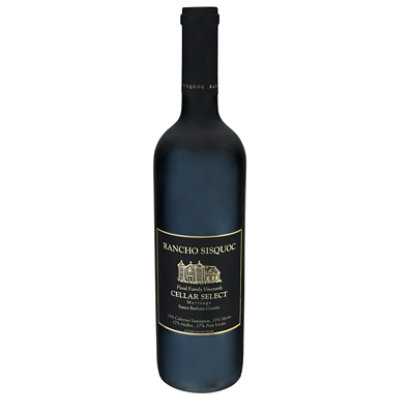 Rancho Sisquoc Meritage Cellar Select Wine - 750 Ml - Image 3