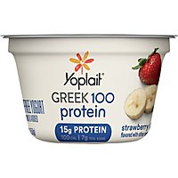 Yoplait Yogurt Greek 100 Calories Fat Free Strawberry Banana - 5.3 Oz - Image 2