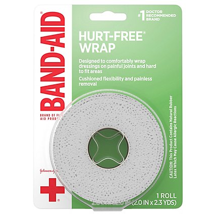 BAND-AID Wrap Hurt-Free Small 1 in - Each - Image 3