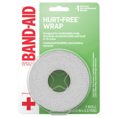 BAND-AID Wrap Hurt-Free Small 1 in - Each - Image 1