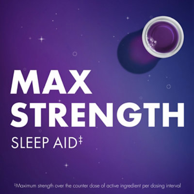 Vicks ZzzQuil Nighttime Warming Berry Liquid Sleep Aid - 6 Fl. Oz. - Image 2