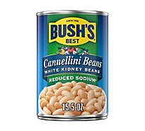 BUSH'S BEST Reduced Sodium Cannellini Beans - 15.5 Oz