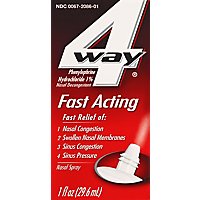 4 Way Nasal Spray Fast Acting - 1 Fl. Oz. - Image 2