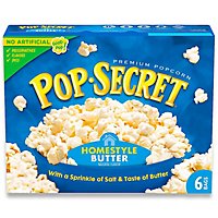 Pop Secret Microwave Popcorn Premium HomeStyle Pop-and-Serve Bags - 6-3.2 Oz - Image 2