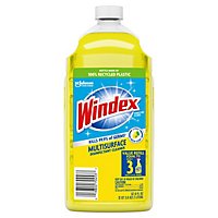 Windex Multi Surface Citrus Fresh Disinfectant Cleaner Refill Bottle - 2 Liter - Image 2