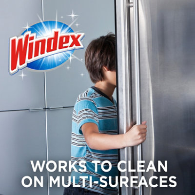 Windex Multi Surface Citrus Fresh Disinfectant Cleaner Refill Bottle - 2 Liter - Image 2