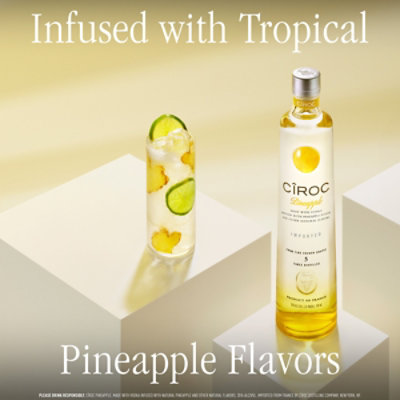 Ciroc Pineapple Made with Infused Vodka with Natural Flavors - 750 Ml - Image 4