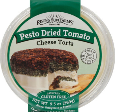 Rising Sun Farms Torta Cheese Pesto Dried Tomato - 9.5 Oz - Image 2