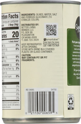 Signature SELECT Olives Sliced Ripe - 6.5 Oz - Image 5