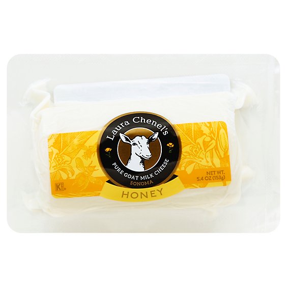 Laura Chenels Chevre Cheese Log Honey - 5.4 Oz