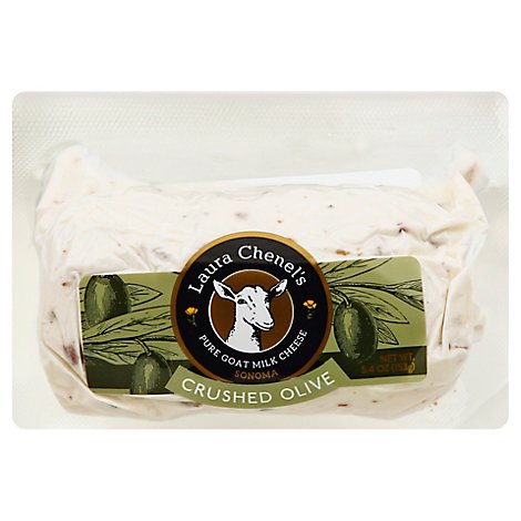Laura Chenels Chevre Crushed Olives Goat Cheese - 5.4 Oz