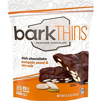 Bark Thins Dark Chocolate Pumpkin Seed - 4.7 Oz - Image 2