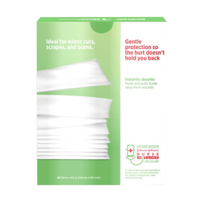 BAND-AID Pads Non-Stick Large - 10 Count - Image 5