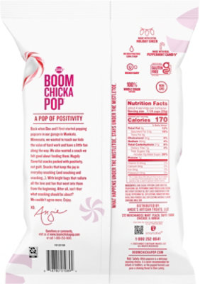 Angie's BOOMCHICKAPOP White Chocolate & Peppermint Flavored Kettle Corn Popcorn - 4.5 Oz - Image 7
