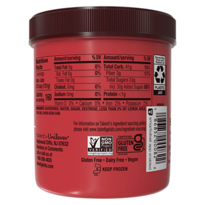 Talenti Roman Raspberry Sorbetto - 1 Pint - Image 7