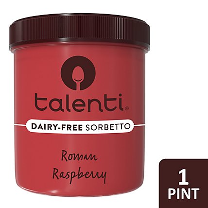 Talenti Sorbetto Dairy Free Roman Raspberry - 1 Pint - Image 1