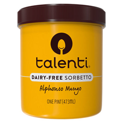 Talenti Alphonso Mango Sorbetto - 1 Pint - Image 1