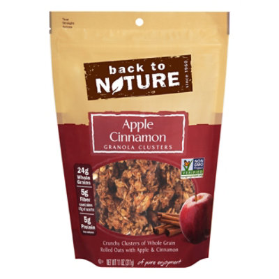 Back To Nature Granola Clusters Apple Cinnamon 11 Oz Jewel Osco