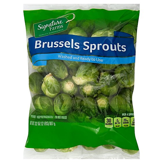 Signature Farms Brussels Sprouts - 2 Lb