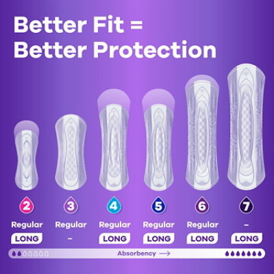Always Discreet Light Absorbency Up To 100% Leak Protection Incontinence Pads - 30 Count - Image 5