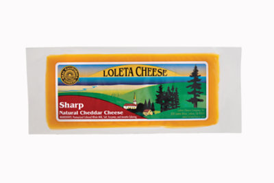 Loleta Cheese Sharp Cheddar - 7.5 Oz