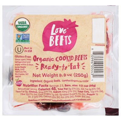 Love Beets Organic Cooked - 8.8 Oz - Image 3