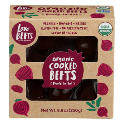 Love Beets Organic Cooked - 8.8 Oz