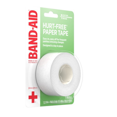 BAND-AID Paper Tape Small 1 Inch - Each - Image 2