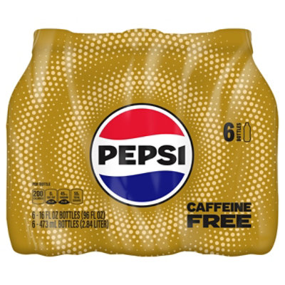 Pepsi Soda Caffeine Free - 6-16 Fl. Oz. - Image 2