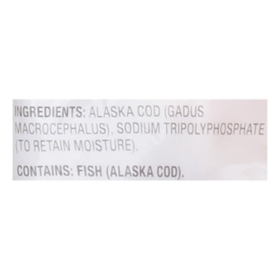 waterfront BISTRO Boneless Skinless Wild Alaskan Cod Fillets - 32 Oz - Image 5