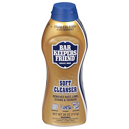 Bar Keepers Friend Cleanser Soft - 26 Oz - Image 3