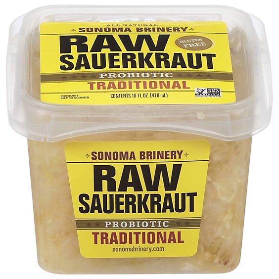 Sonoma Briner Raw Sauerkraut Traditional - 16 Oz