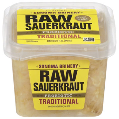 Sonoma Briner Raw Sauerkraut Traditional - 16 Oz - Image 1