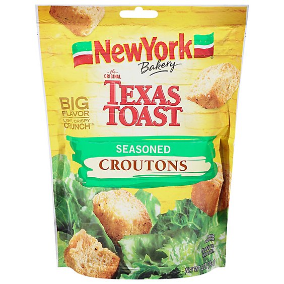 New York The Original Texas Toast Croutons Seasoned - 5 Oz