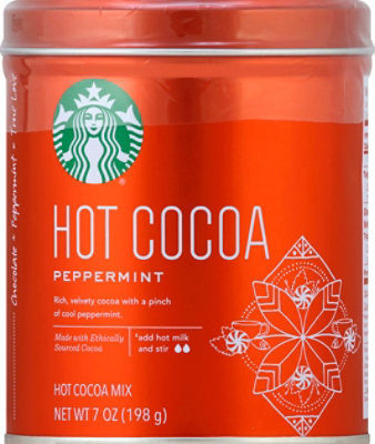 Starbucks Hot Cocoa Mix Peppermint - 7 Oz - Image 2