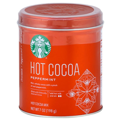 peppermint hot chocolate starbucks