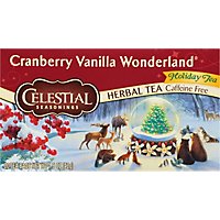 Celestial Seasonings Herbal Tea Cranberry Vanilla Wonderland - 20 Count - Image 2