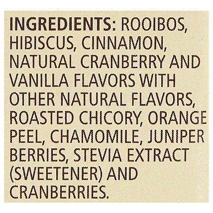 Celestial Seasonings Herbal Tea Cranberry Vanilla Wonderland - 20 Count - Image 5