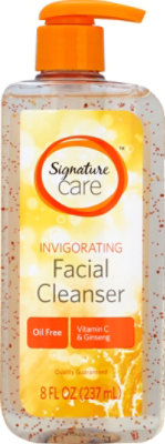 Signature Care Facial Cleanser Invigorating Oil Free - 8 Fl. Oz. - Image 2