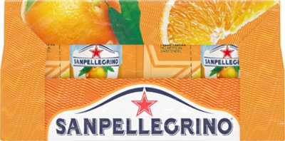 San Pellegrino Sparkling Beverage Orange Aranciata - 24-11.15 Fl. Oz. - Image 4