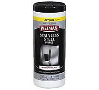 Weiman Stainless Steel Wipes - 30 Count