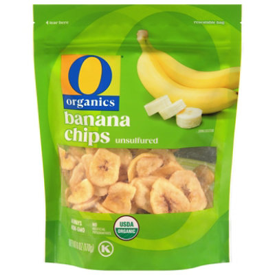 O Organics Organic Banana Chips Dried Unsulfured - 6 Oz - Image 2